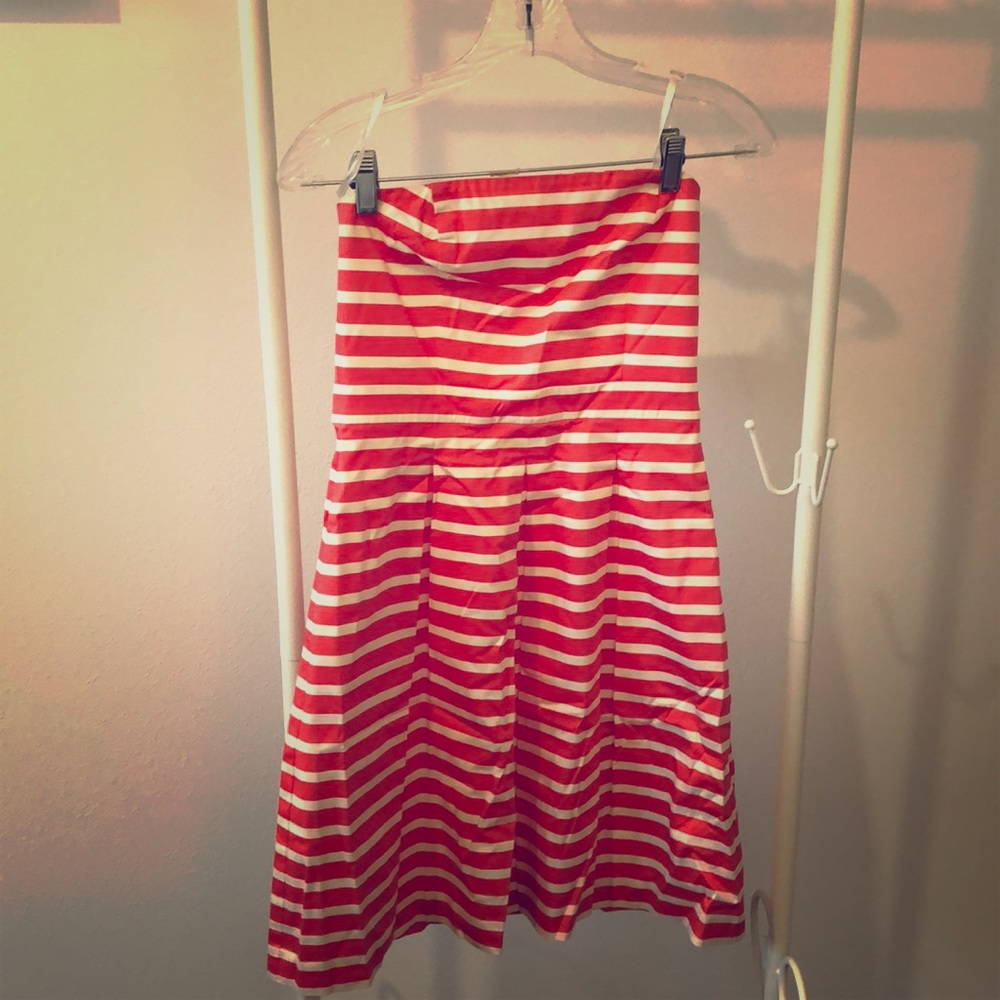 Strapless sundress